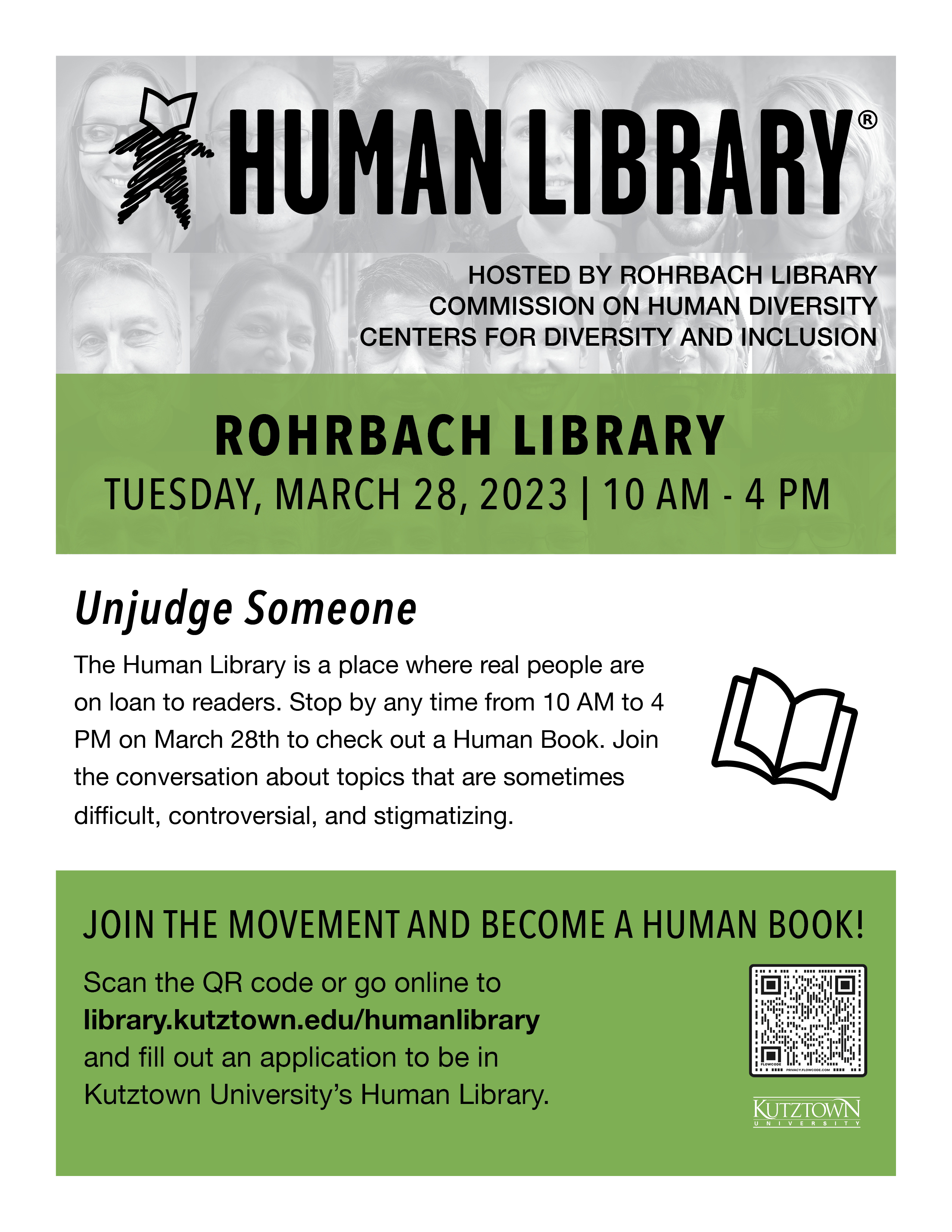 Human Library at Rohrbach Library